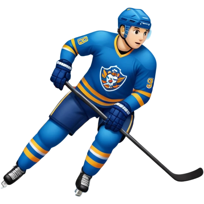 Hockey card emoji