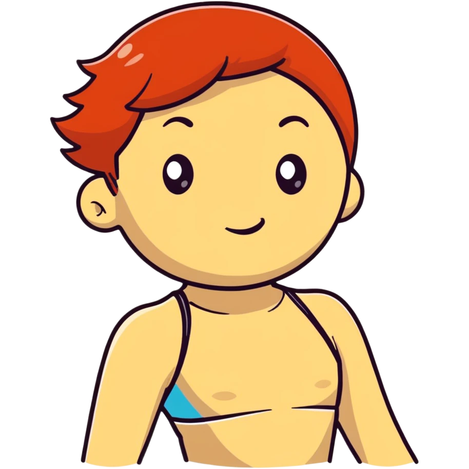 22-year-old redheaded girl athlete swimmer emoji
