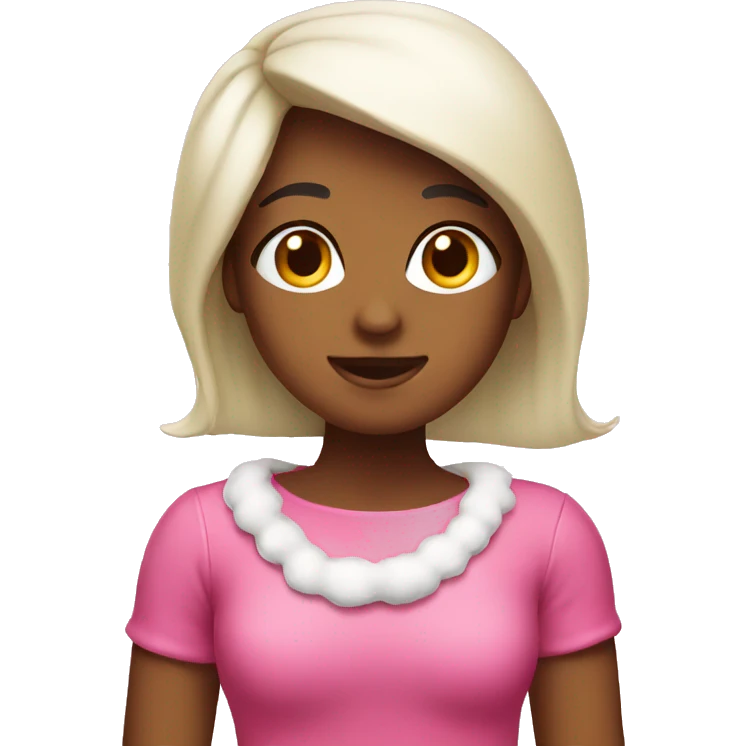 Pink Christmas  emoji