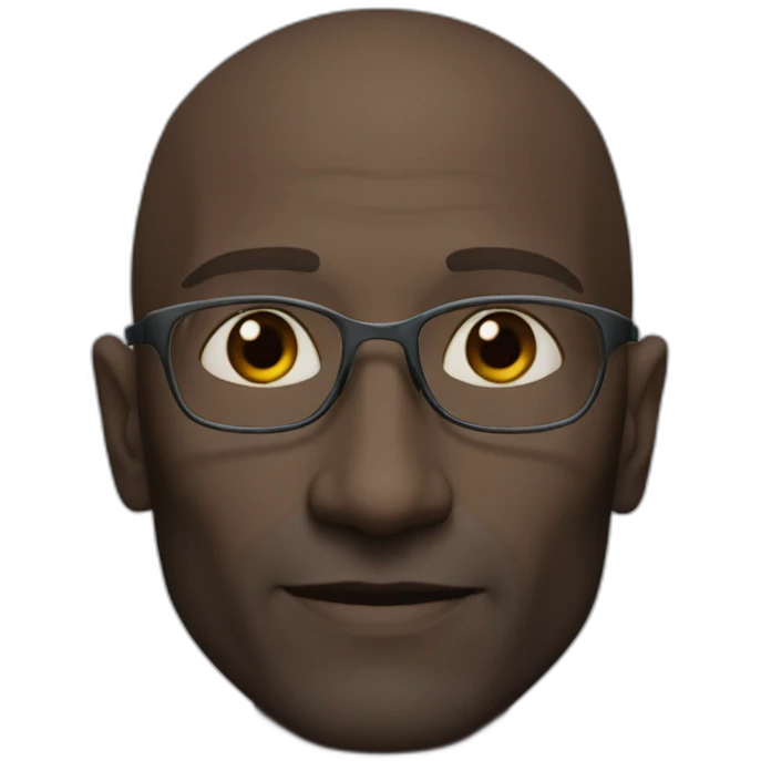 Lance reddick no glasses emoji