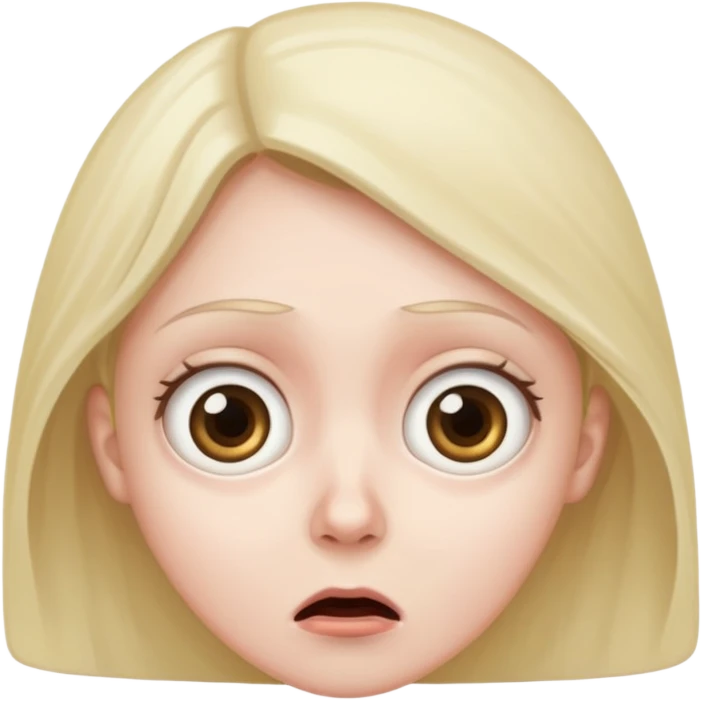 Scared  emoji