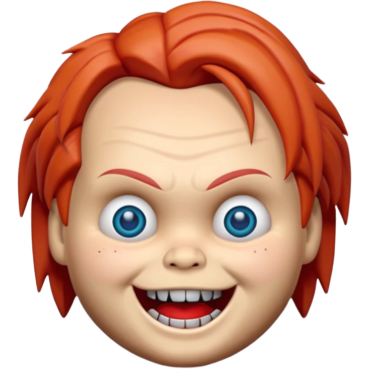 Un emojin de chuky emoji