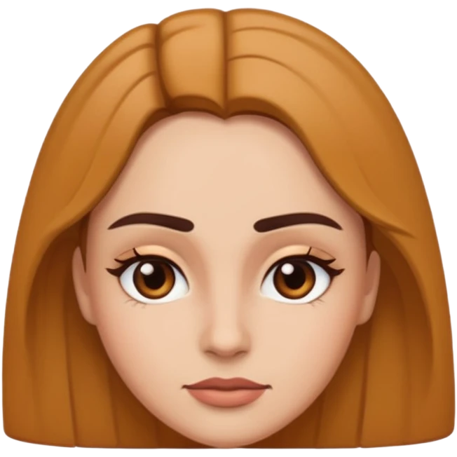 Cejas mujer emoji