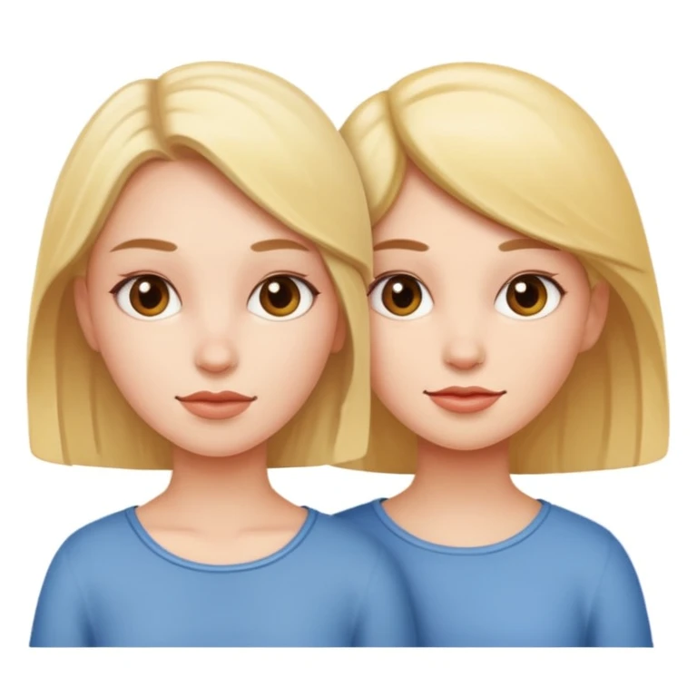 Two girls  emoji