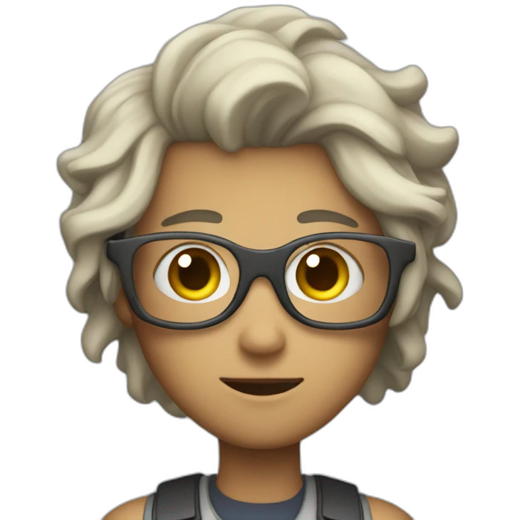 persona diciendo escuchame emoji