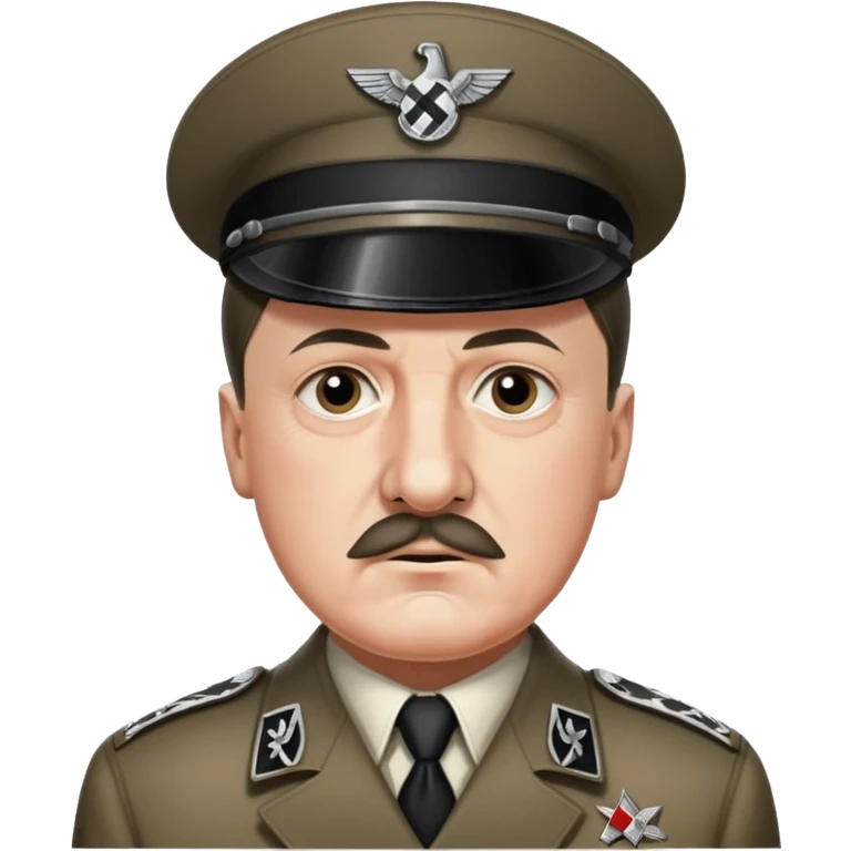 Adolph Hitler nazi emoji
