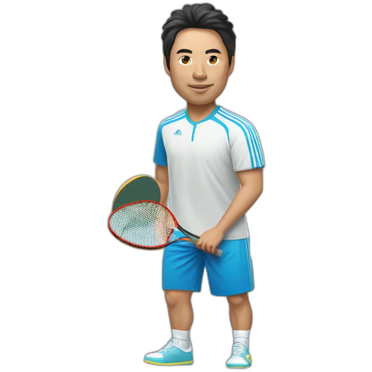 asian argentinian ping pong champ emoji