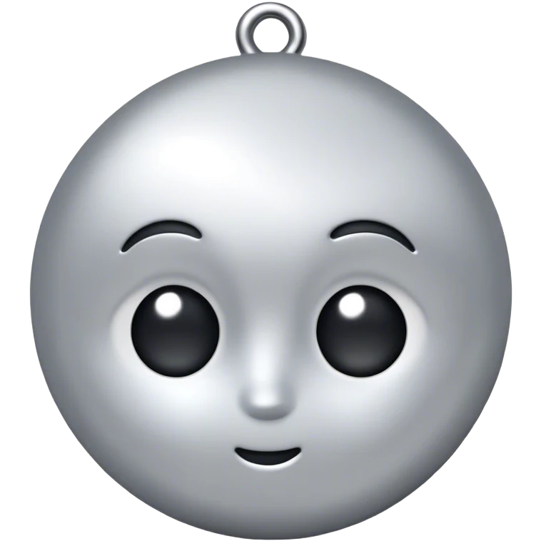silver charm emoji