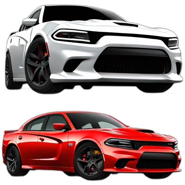 Dodge charger srt hellcat emoji