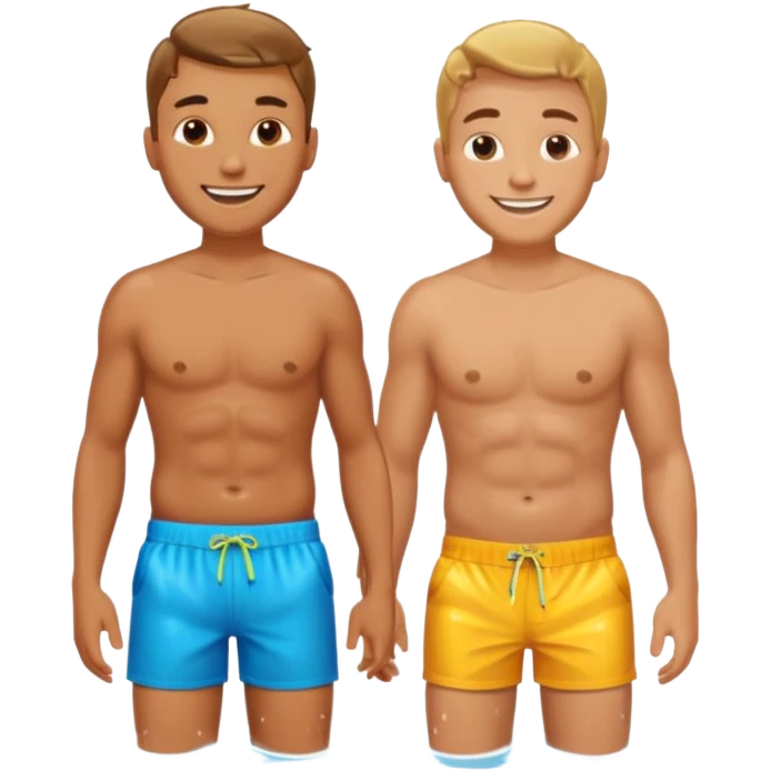 summer wet men emoji