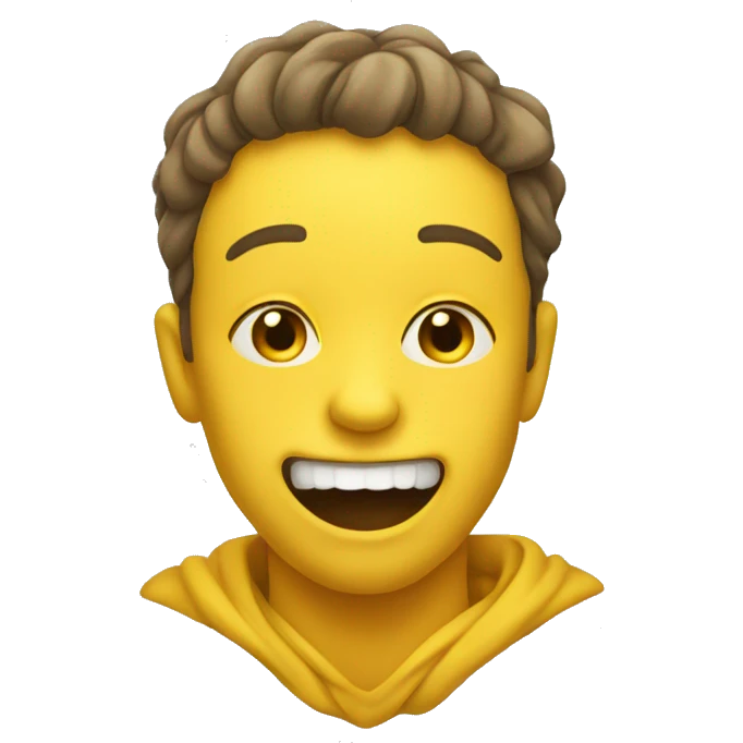 normal yellow emoji biting lip emoji