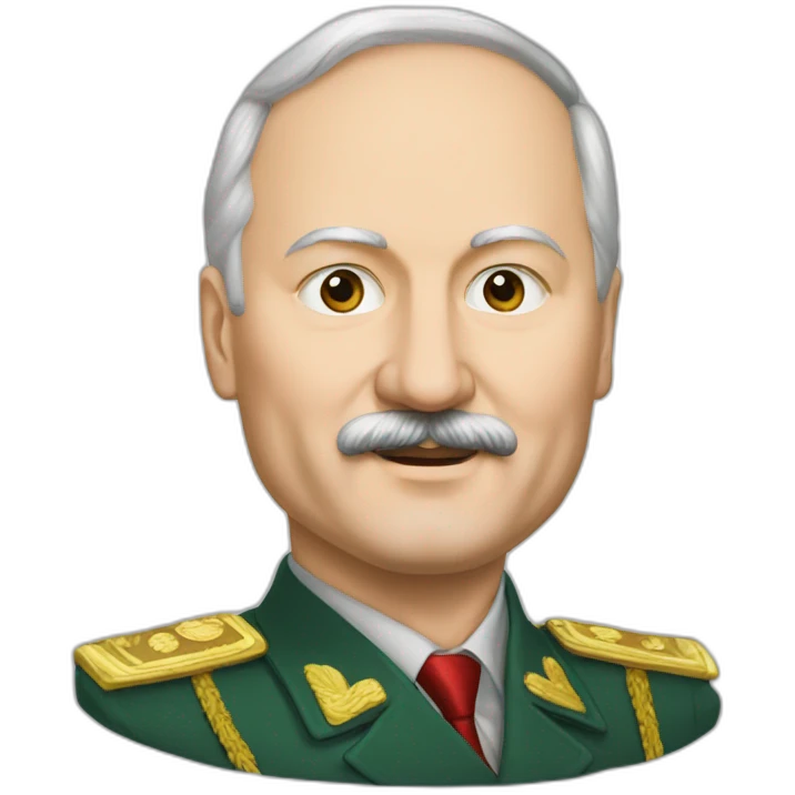 Alexander Lukashenko working emoji