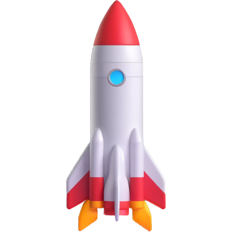 Rocket Colour full emoji