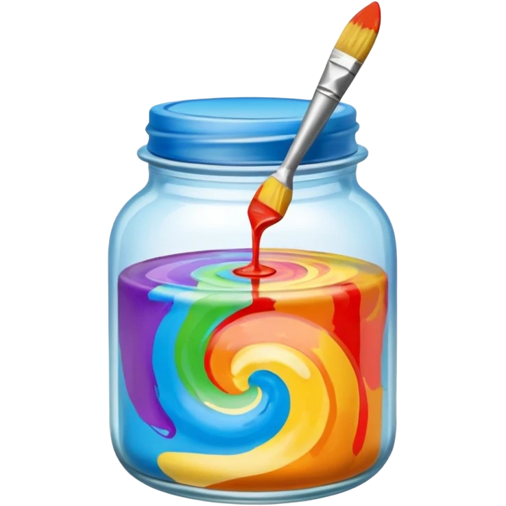 Paint Color Jar emoji