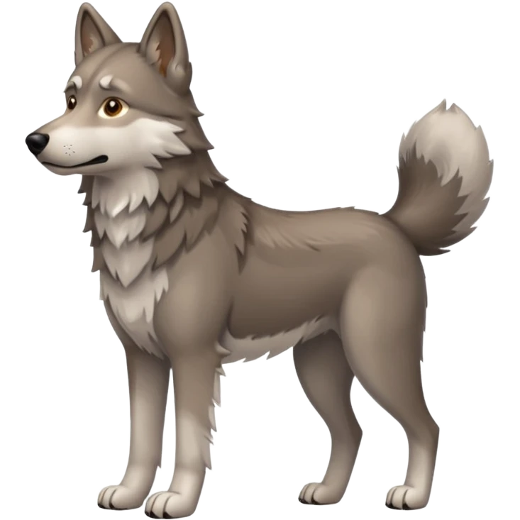 Wolfdog emoji