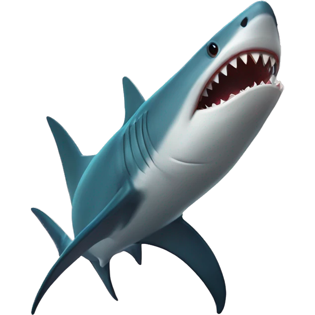Tiburón corazón  emoji