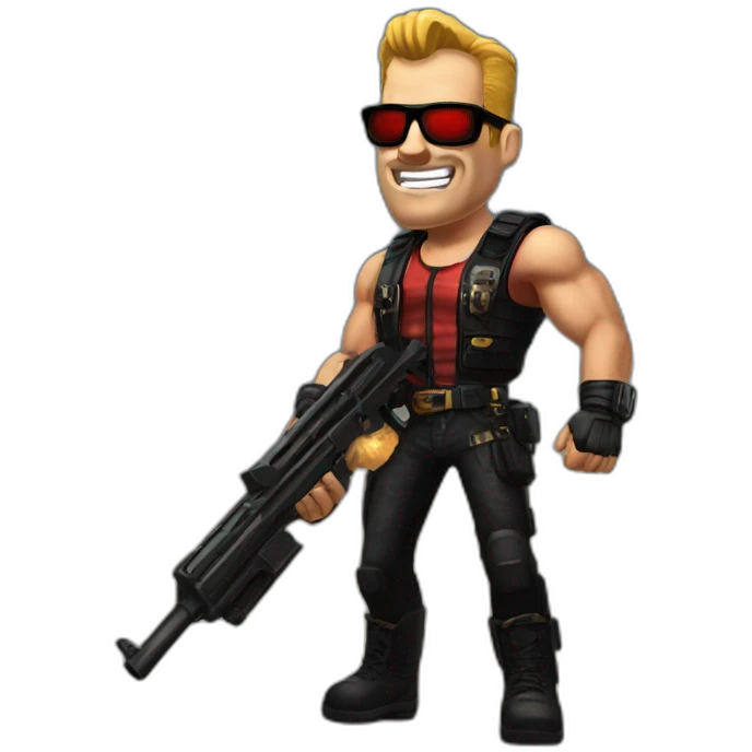 Duke Nukem emoji