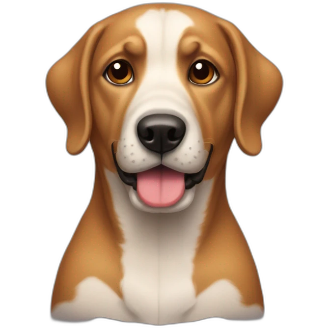 Perro enfadado emoji