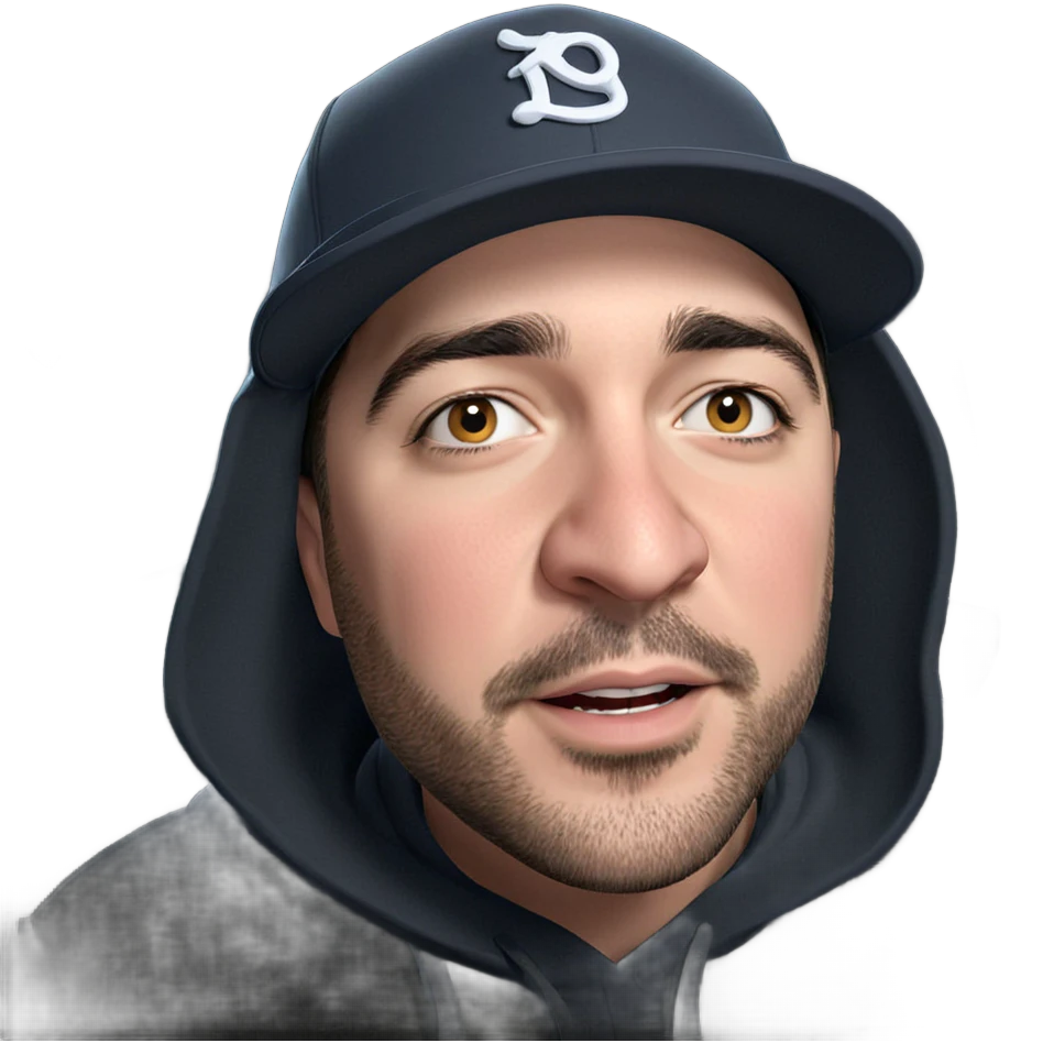 bearded boy in hat emoji