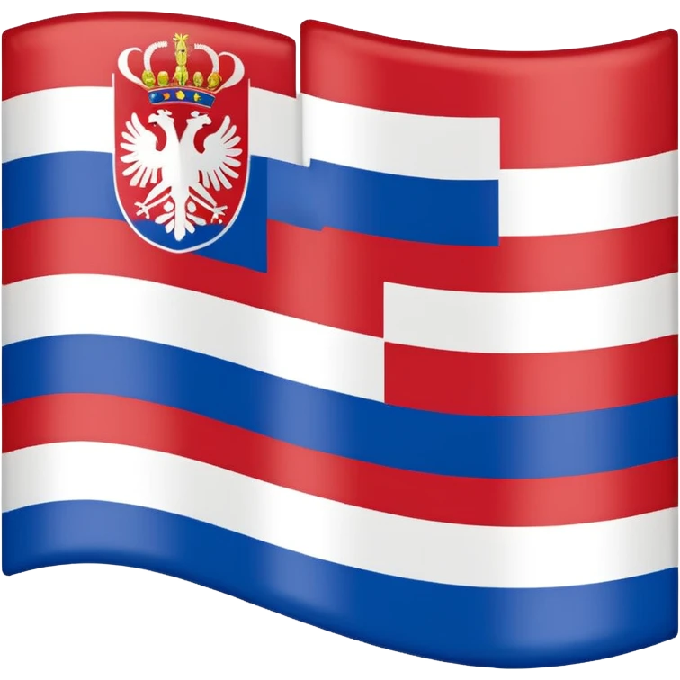 make me a emoji with serbian empire a  flag emoji