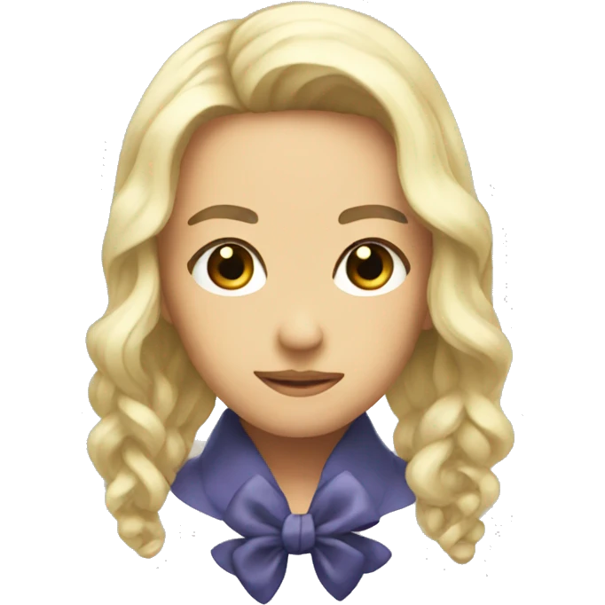 Aesthetic bow emoji