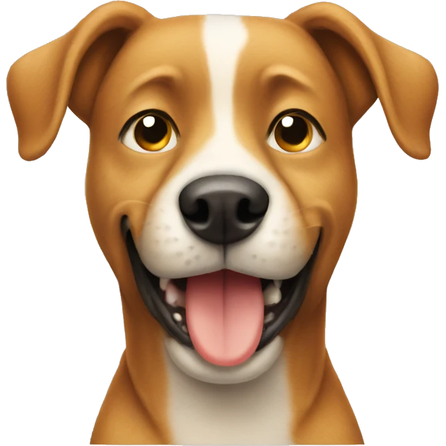 Dog drinking beer emoji