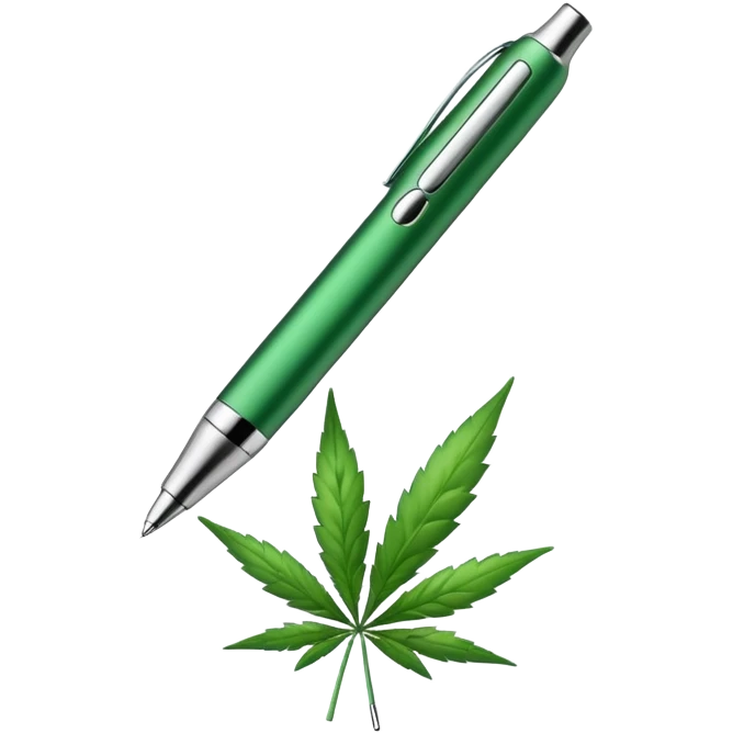 weed pen  emoji