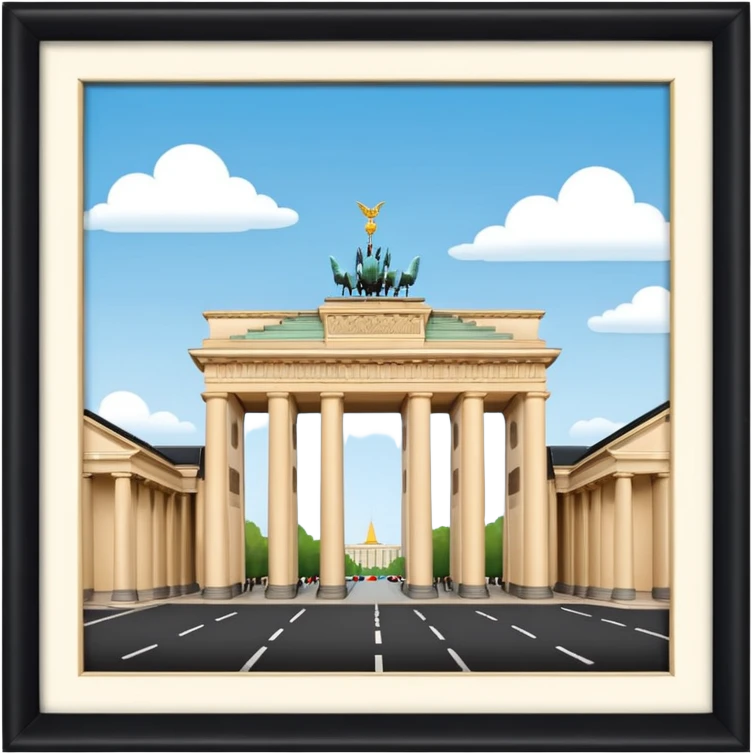 brandenburg gate emoji