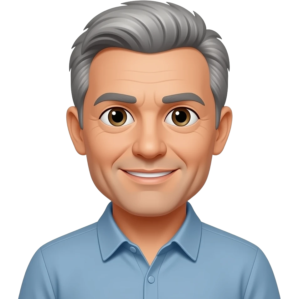 Add his grey hair emoji