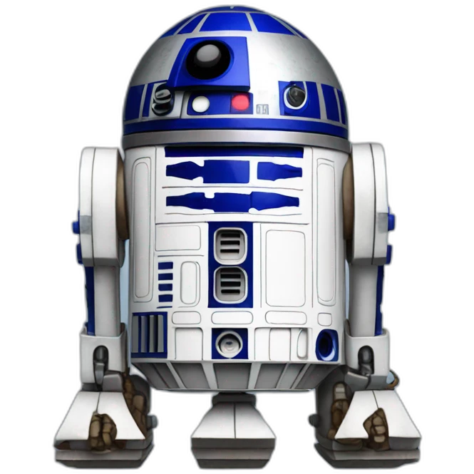 R2d2 jedi emoji