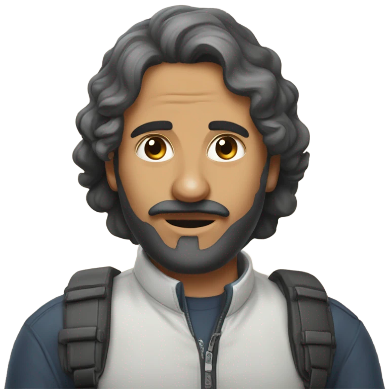 Sert bir dille hayır diyen bir asker emoji