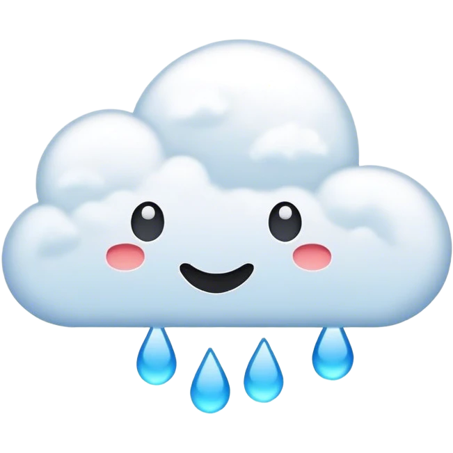 modern cloud app emoji