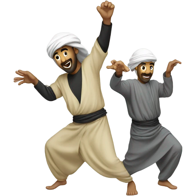 Arabs dancing  emoji