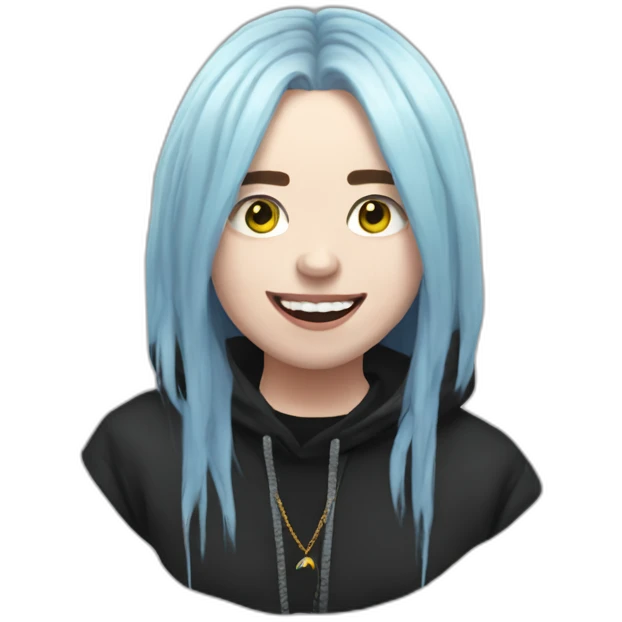 Billie eilish happy emoji