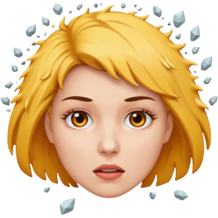 exploid headed woman emoji