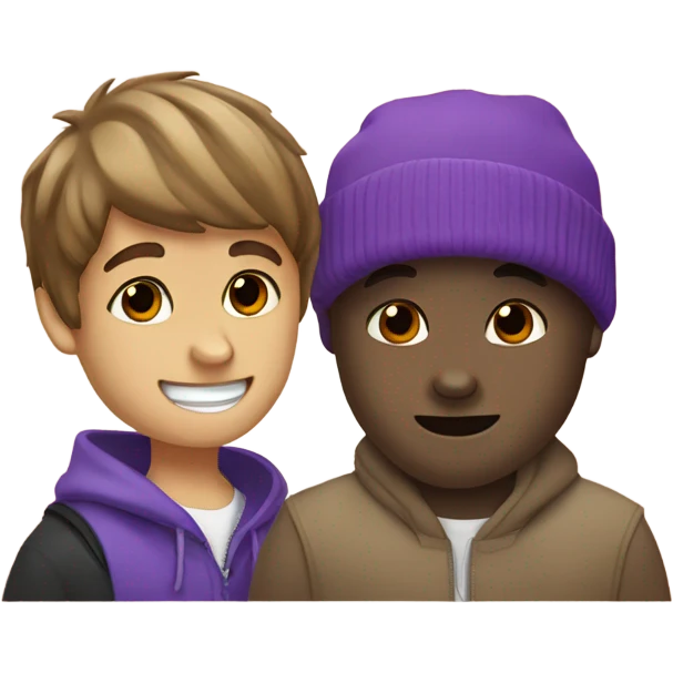 Otter and Justin beber emoji