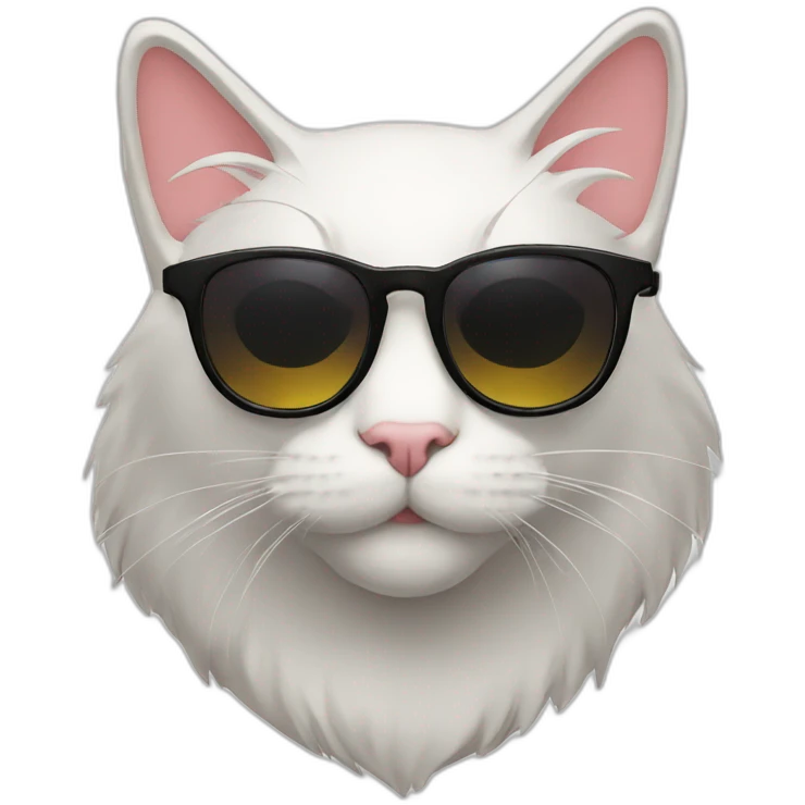 cat sunglasses emoji