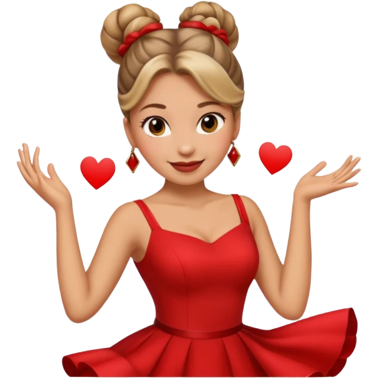 tango dancing woman emoji profile photo emoji