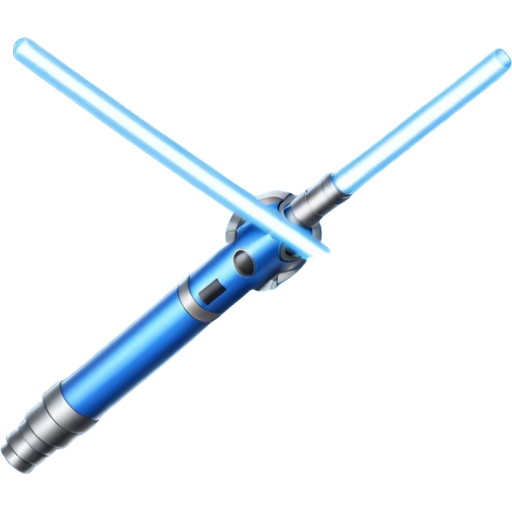 blue laser saber emoji