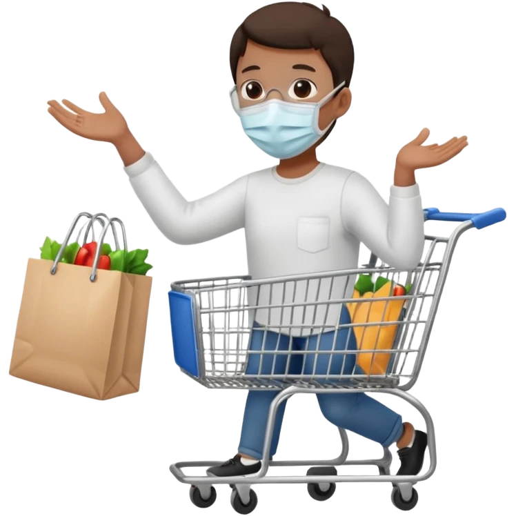 grocery shopping emoji