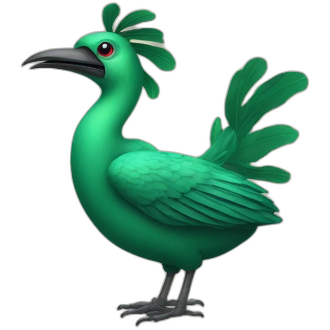 Opium bird emoji