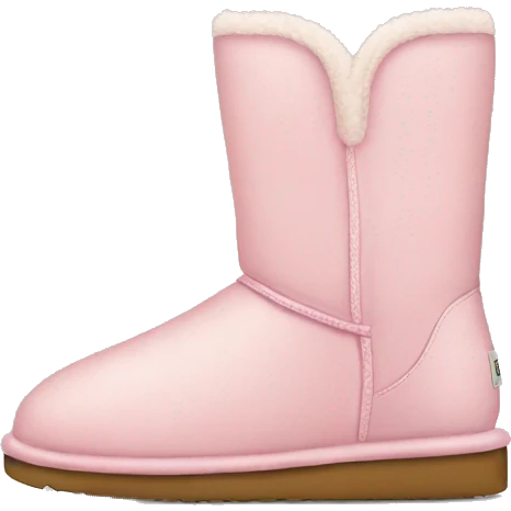 light pink uggs emoji