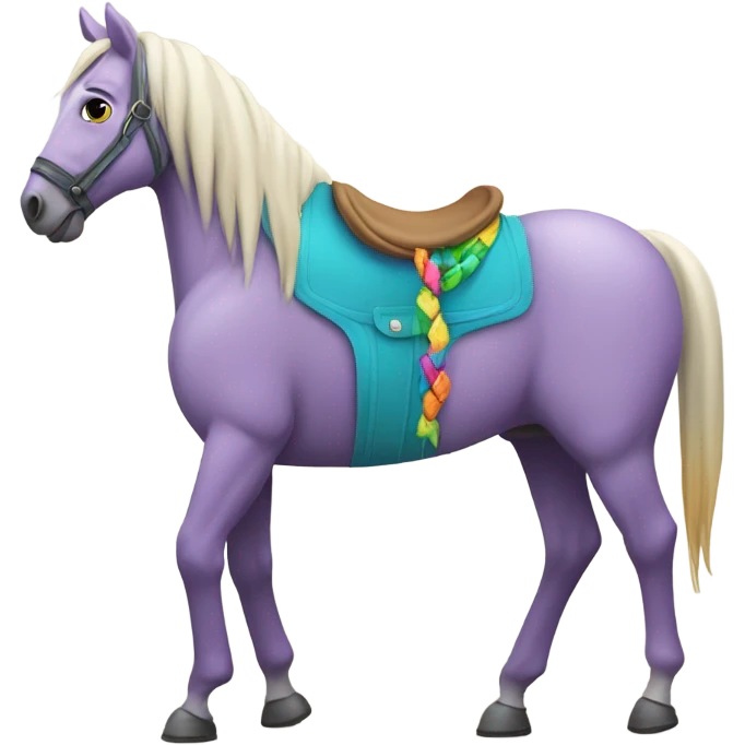 Horse in pants  emoji