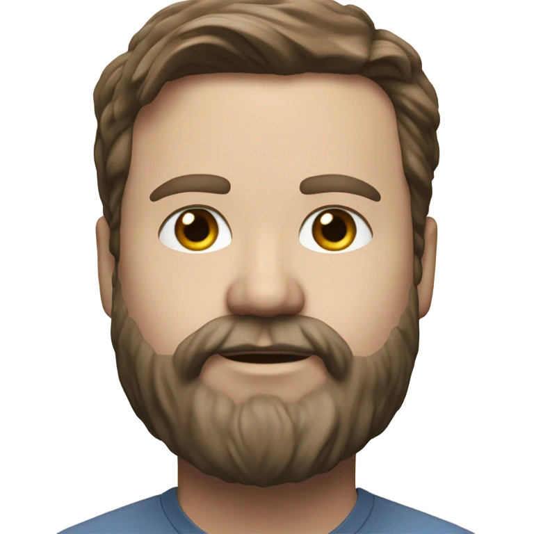 photorealistic J.D. Vance with a beard emoji