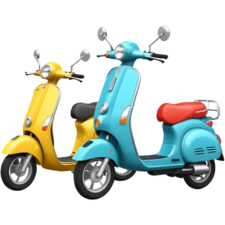 Many Scooters emoji