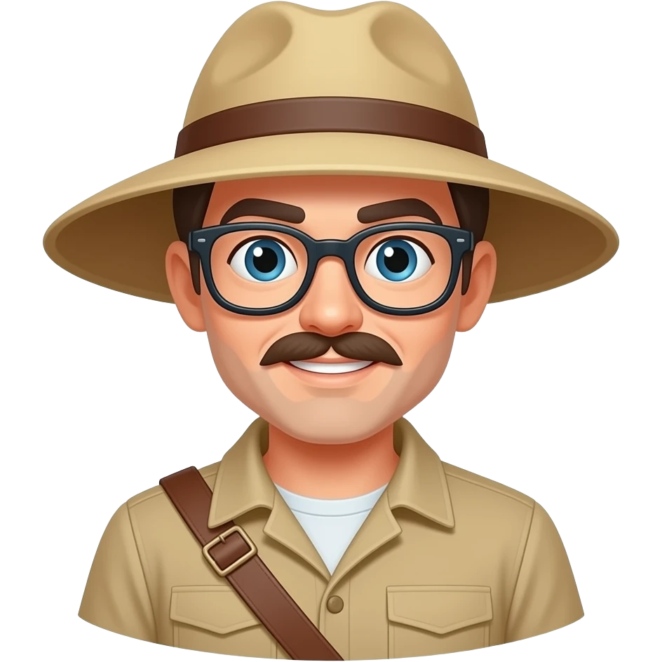 Archeologist explorer emoji
