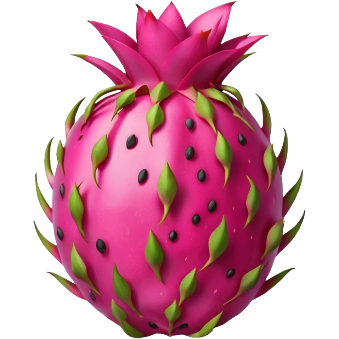 Dragon fruit emoji not spiny  emoji