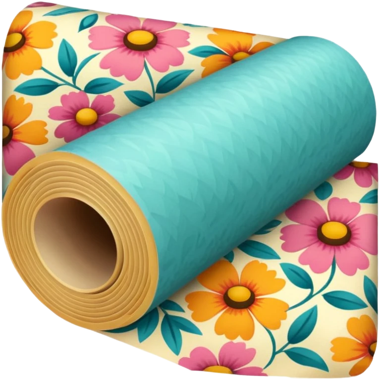 Roll of wallpaper emoji