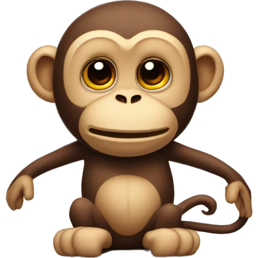 back pain monkey emoji
