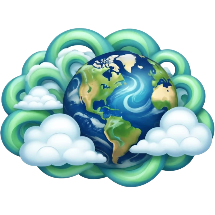 earth spinning emoji